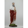 thumbnail image 2 of The Faith Gift Shop Saint Paul Resin Stone Statue-Brown And White 16 Inch Gift of Faith for Friends and Family, 2 of 7