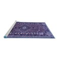 thumbnail image 2 of Ahgly Company Machine Washable Indoor Rectangle Persian Blue Traditional Area Rugs, 2' x 3', 2 of 4