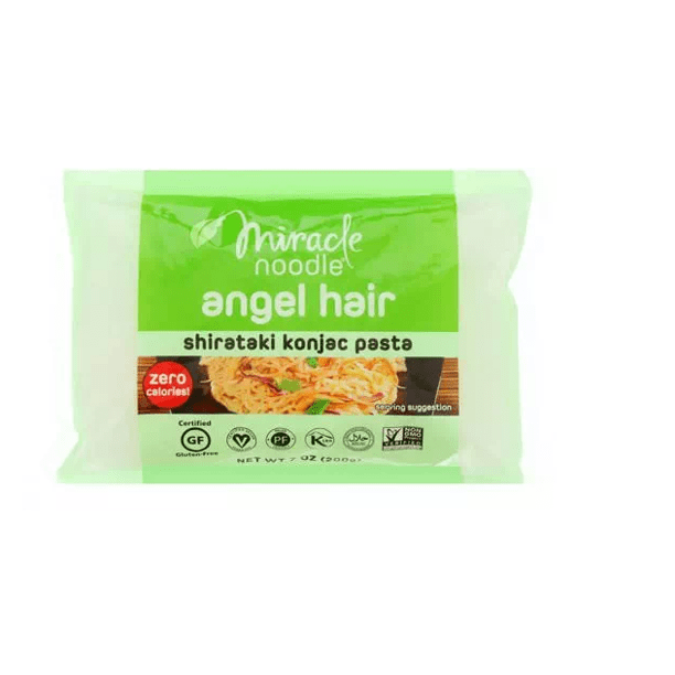 Miracle Noodle - Shirataki Pasta Angel Hair - 7 oz(pack of 6) 