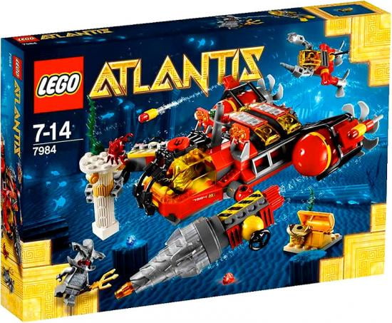 lego atlantis shark