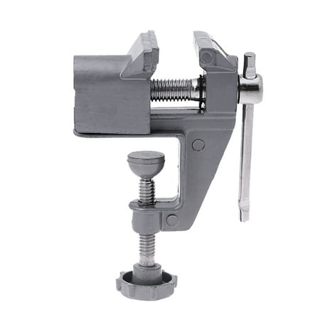 

30mm Aluminium Alloy Machine Bench Screw Vise Mini Table Vice Bench Clamp Screw Vise for DIY Craft Mould Fixed Repair Tool 157g