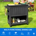 thumbnail image 4 of Dextrus 85 Quart Rolling Cooler Cart, Portable Patio Cooler on Wheels, Outdoor, Polypropylene resin, 4 of 5