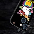 thumbnail image 4 of Funda de teléfono de estilo negro de Hello Kitty, varios colores, para iPhone 14, 11, 13, 12 Pro Max, XR, X, XS, 8, 7, 6, 6S Plus, MINI funda de silicona, 4 of 5