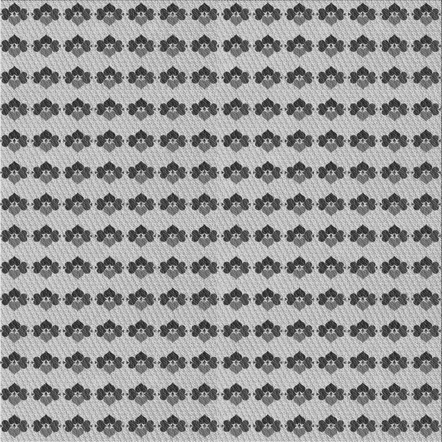 Ahgly Company Tapis d'Intérieur Lavable en Machine Carré Gris Cendré Transitionnel, 8 Pieds Carré