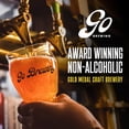 thumbnail image 5 of Go Brewing Disarm Hazy IPA Non-Alcoholic Craft Beer, 12 Oz – Low-Calorie, Full-Bodied Hazy Craft Brew with Zesty Citrus and Tropical Fruit Notes – Non-Alcoholic Beer for Any Occasion, 5 of 8