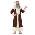 thumbnail image 7 of Gaexia Kids Shepherd Outfit Boys Robe Set Head Wrap Belt Biblical Theme Dress Up Clothing Pageant Outfit, 7 of 7