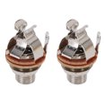thumbnail image 1 of 2PCS Guitar Output Jack, Mono Jack with Secure Connection Noise Reduction, Compatible with 1/4 Inch Instruments for Musicians, 1 of 7