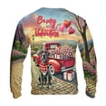 thumbnail image 2 of Be My Valentine's Great Dane Truck Full of Love Flower Balloon All Over Print 3D Sweatshirt Unisex Merch Danes Dog Lover Gifts - 02029, 2 of 6