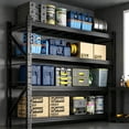 thumbnail image 5 of Garage Shelves Heavy Duty 73"H*57"W*23.6"D Metal Garage Shelving Unit High Load Capacity Industrial Storage Shelves for Garage Warehouse Basement, 5 of 6