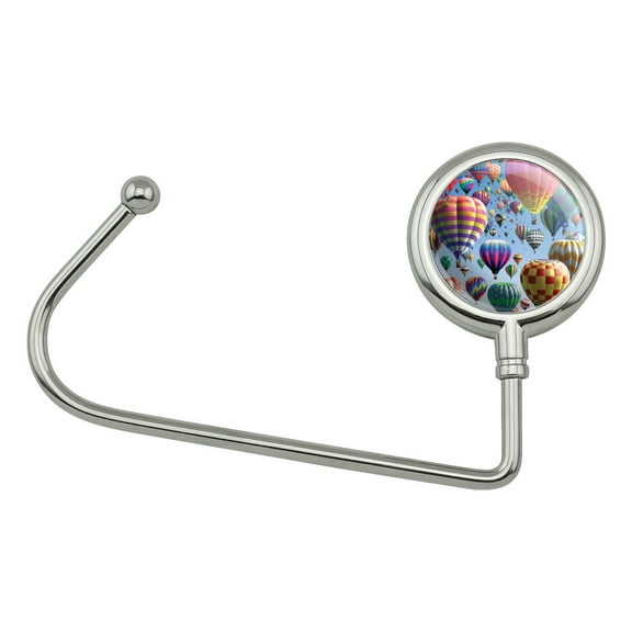 Hot Air Balloon Festival Up in the Air Purse Bag Hanger Holder Hook
