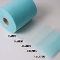 thumbnail image 2 of Craft And Party, Light Blue Tulle Fabric Roll 6" by 100 Yards (300 ft) Light Blue Fabric Tulle Spool for DIY Tutu Bow, Wedding, and Decoration., 2 of 5