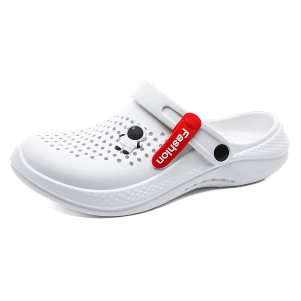 Chanclas Hombre De Suela Suave , Zapatos Informales Ligeros Con Agujeros De EVA, Shoes De Playa Para Exteriores, Chanclas Para Hombres De Jardín, Sandalias Hombre Verano 2023 Qiuyongming unisex