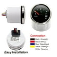 thumbnail image 3 of 52MM Fuel Level Gauge 0-190Ohm /240-33ohm Oil Tank Level Indicator Meter With Fuel Level Sensor 150MM 200MM 250MM 300MM 350MM ,Easy to Install, 3 of 6