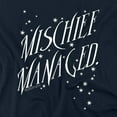 thumbnail image 2 of Harry Potter Mischief Managed 4 Women's T Shirt, Navy, Small, 2 of 6