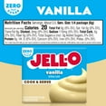 JellO Vanilla Artificially Flavored Zero Sugar Cook & Serve Reduced
