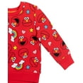 thumbnail image 5 of Sesame Street Elmo Little Girls Sweatshirt Infant to Little Kid, 5 of 5