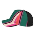 thumbnail image 5 of Fotbe Vertical Stripes Baseball Cap, Vertical Stripes Print Dad Hat,Outdoor Hat,Adjustable Sports Cap, Perfect For Activities, 5 of 9