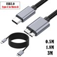 thumbnail image 2 of Type C to USB 12Pin Data Cable 5V3A Fast Charging Cord Wire Support Data Transfer for Headphones, Cameras, Game Consoles, 2 of 4