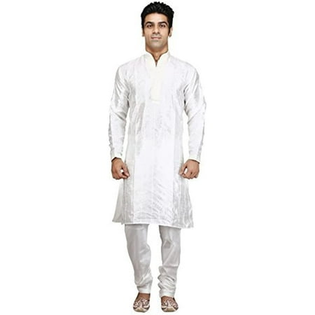 

Royal Kurta Men s Silk Blend Kurta & Churidaar Set Beige