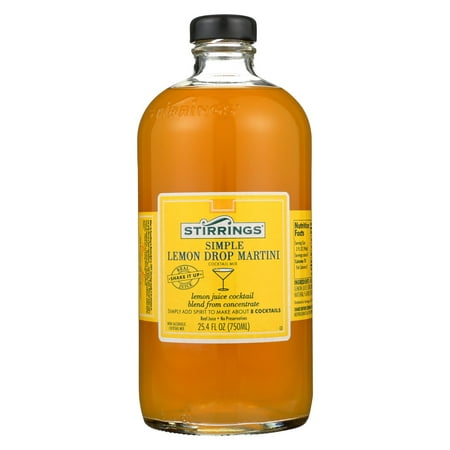 Stirrings Lemon Drop Cocktail Mixer, 25.4 Fl Oz, 2