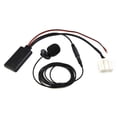 thumbnail image 2 of Wireless AUX Audio Cable Adapter for Mazda 3 6 with Mic for Stereo Radio, 2 of 8