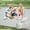 Green, variant on Yellow 80"x80" 3-Layer Foldable Picnic Blanket