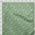 thumbnail image 4 of oneOone Cotton Cambric Green Fabric Block Sewing Material Print Fabric By The Yard 56 Inch Wide, 4 of 5