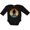 AB-Black, variant on Inktastic Skateboarding Retro Sunset Skateboarder Boys Long Sleeve Baby Bodysuit