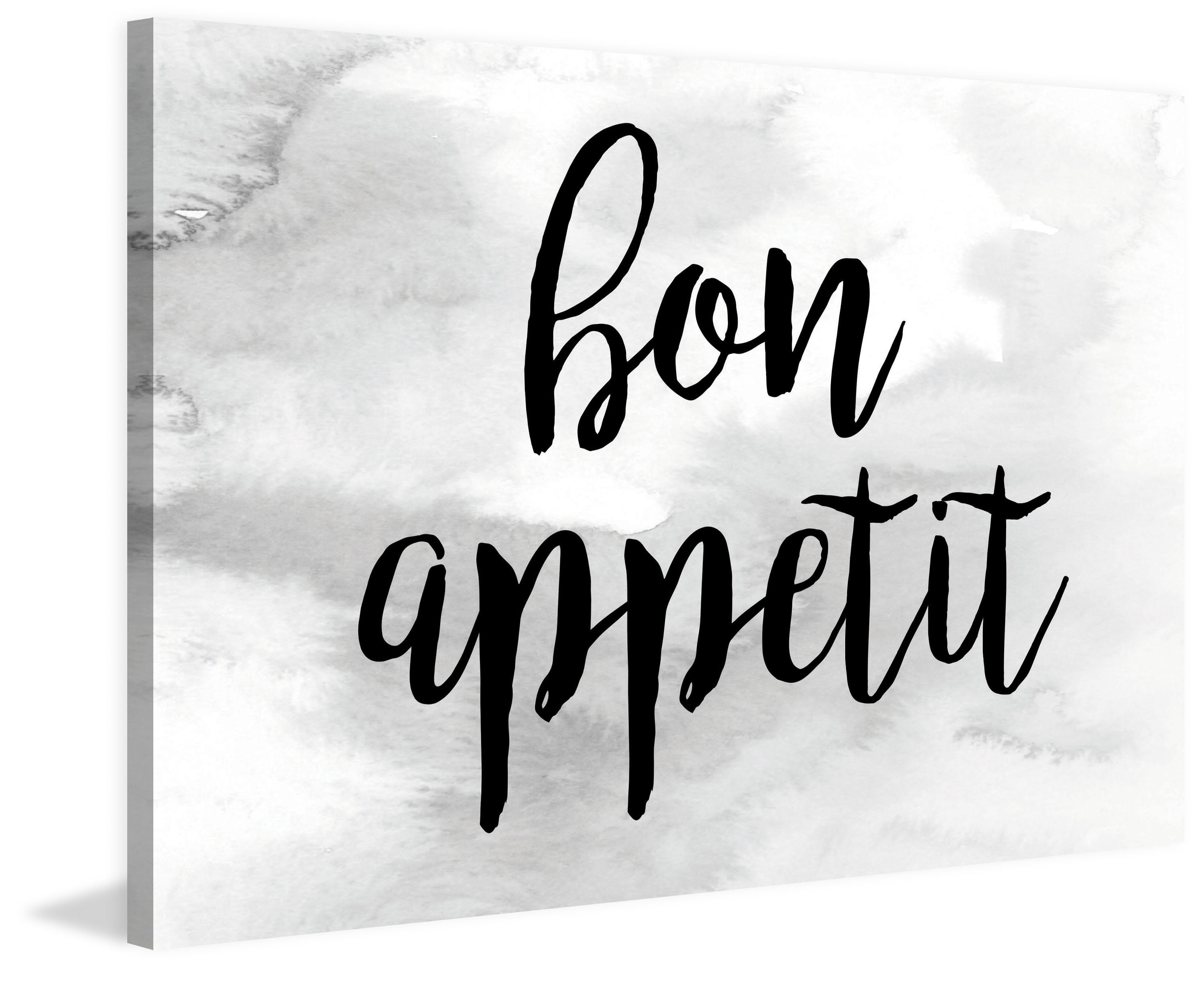 "Bon Appetit" Painting Print on Wrapped Canvas
