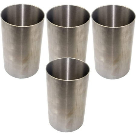 Seapple 4pcs 4BD1(T) Cylinder liner Compatible with Isuzu Engine EX120 EX150 EX90 EX100 Excavator Replacement