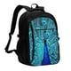 thumbnail image 1 of Easygdp Beautiful Blue Peacock Mochila para Laptop de Viaje con Puerto USB, Mochila para Laptop con Puerto de Carga USB para Mujeres y Hombres, 1 of 7