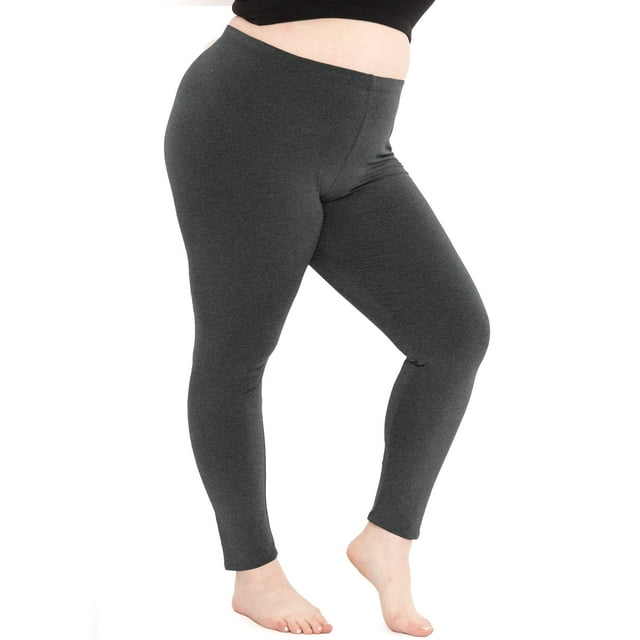 Women's and Plus Size Ankle Length Cotton Leggings
