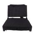thumbnail image 2 of Asiento Plegable Para Estadio, Silla Blanqueadora Portátil Con Ajuste De 5 Niveles Para Actividades Al Aire, Tubo De Acero De Tela Oxford, 2 of 7