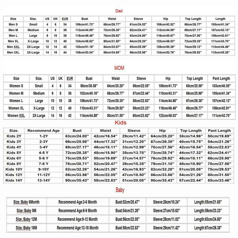 Matching Pajama Set Matching Family Pajamas Sets 2023 Christmas