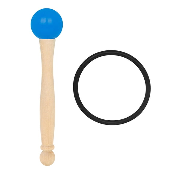 Soidarity Crystal Bowl Knocking Stick Instrumento de percusión Accesorios Mallet Drumstick Yoga Regalo de Navidad Azul Type3 NO3