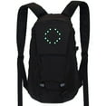 thumbnail image 4 of LED Illuminated Cycling Backpack with Wireless Remote Control - Safety Turn Signal and Reflective Features, 15L Capacity, Waterproof Material, Available in Gray, 4 of 7