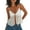 White Floral, variant on Women Y2k Backless Top Spaghetti Strap Tank Crop Tops Lace Cami Mesh Sheer Slim Fitted Sexy Shirt Going Out