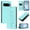 Green, variant on Leather For Google Pixel 10 / Pixel 10 Pro, RFID Blocking Protection, Playful Cats Embossed Flip Wallet Leather Case With Card Holder Magnetic Closure Phone Cases Cover,Green,For Pixel 10 / 10 Pro