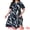 Royal Blue, variant on DARING DIVA Women's Plus Size Short Sleeve Notched V Neck Midi Dress 4X Dark Green
