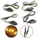 thumbnail image 5 of 4pcs/pack Led Blinkers Mini Smoke Lens Turn Signal Front Rear Motorcycle Light,11 ws, 5 of 5