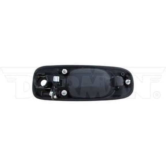 Dorman 93-608 Exterior Door Handle Front Right With Keyhole Chrome Lever Black Housing