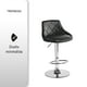 thumbnail image 4 of Set de 2 Bancos para Barra con Respaldo Negro, 4 of 6