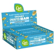 Go Raw Organic Sprouted Bar Pumpkin Seed 0.4 oz Pack of 3