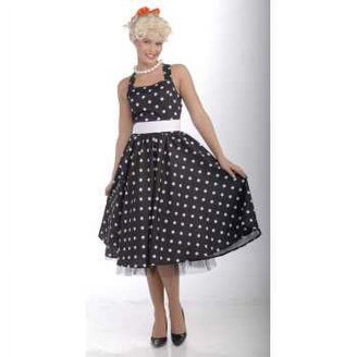 50s prom dress costume Blue Retro 50s Tea Length Prom Dress Formal Dress CC3005 Size 12 / Other