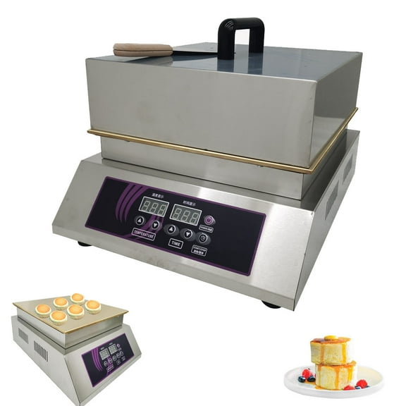60-240℃ Commercial Souffle Machine Muffin Maker Electric Dorayaki Baker Pancake Maker
