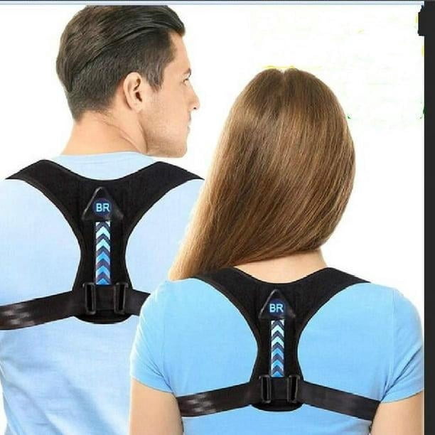 Talla M y L, 2 piezas, Corrector de Postura Ajustable para Hombres y Mujeres - Enderezador de Espalda para Alivio del Dolor de Espalda y Pecho - Soporte de Espalda, Hombros y Espalda