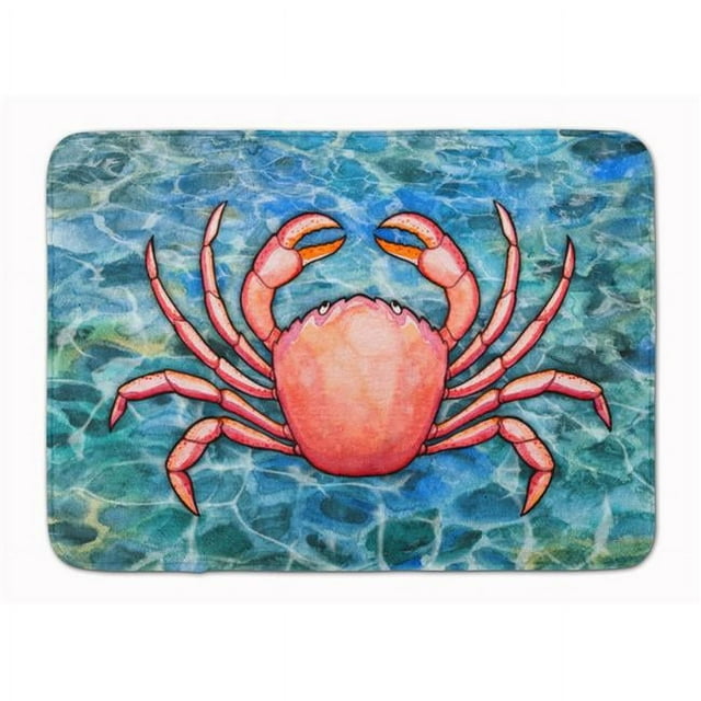 Carolines Treasures BB5346RUG Crab Machine Washable Memory Foam Mat