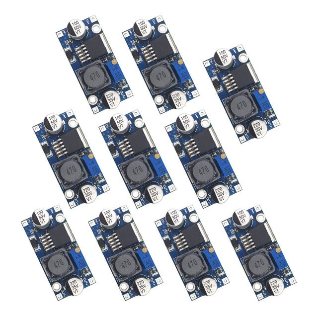 Convertidor DC-DC Buck Valefod, paquete de 10, 3.2-35 V a 1.25-30 V