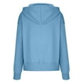 thumbnail image 4 of Patlollav Womens Hoodie Long Sleeve Tops Blouse Casual Loose Hooded Sweatshirts on Ladies, 4 of 6