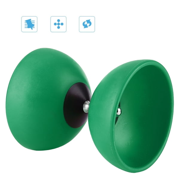 MXZZAND - Set de Diabolo Triple Roulement Yoyo Chinois Coloré (Rouge